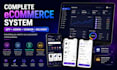 build a complete ecommerce app with admin dashboard