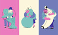 create an illustration for your app, web or social posts