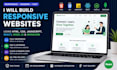 build a responsive website using HTML CSS react