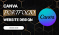 design canva ugc portfolio website redesign canva website wth unlimited revision