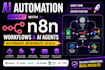 build ai automation workflows with n8n, openai