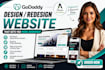 godaddy booking website plugin with thrive architect sales page ticket website