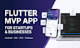 build a flutter mvp app for your startup or business