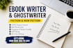 write a powerful self help ebook and personal development book as a ghostwriter