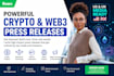 write crypto web3 press release blockchain nft crypto projects