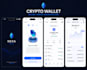 develop crypto wallet app, blockchain wallet app, crypto app for andriod and ios