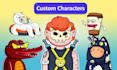 create custom characters and mascots