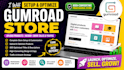 setup gumroad store optimize products upload website for sales and traffic