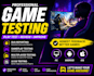do game testing play test review game app testing test multiplayer pc game