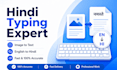 do fast translation, image to text typing, english to hindi