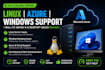 fix linux server issues, ssh, disk, cpu and services