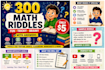 create math riddles and logic puzzles for viral content