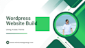 build and customize wordpress website using avada theme