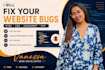 fix your javascript, PHP, HTML bugs quickly and efficiently