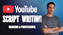 write engaging youtube scripts that keep viewers watching