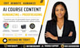 rewrite, paraphrase, review and  humanize ai content, ai ebook editing, ai text