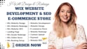 wix website redesign wix website design wix studio website design wix website