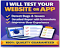do QA testing of your websites, web apps and mobile apps