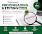 proofread and correct your english grammar professionally