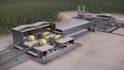 do 3d industrial animation for mechanical process, mining and cement equipment