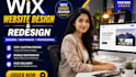 design wix website redesign wix site wix seo optimization expert