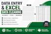 data entry and excel data cleaning