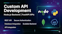 develop scalable nodejs backend and fastapi apis