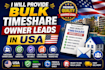 provide bulk timeshare owner leads in USA
