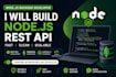 build nodejs rest API with express and mongodb
