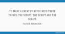 develop your idea into a feature film screenplay