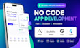 build no code app mobile app web app bubble flutter adalo glide fix mobile app