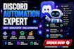 create a custom discord bot, discord nft gaming automation pro server setup
