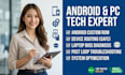 provide expert remote android modding and laptop hardware diagnostics