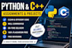 help in you coding assignments python cpp