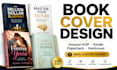 design amazon KDP ebook kindle paperback hardcover cover romance cover design