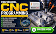 create cnc programming, g code and toolpaths using fusion 360 and mastercam