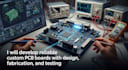 develop reliable custom pcb boards with design, fabrication, and testing