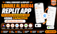 convert deploy lovable ai base44 replit app to ios android app capacitor publis