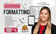 book formatting for amazon KDP kindle ebook formatting amazon book formatting