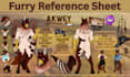 furry ref sheet anthro nsfw furry reference sheet fursona ref sheet