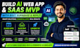 develop lovable ai web apps, saas mvp , and website using bolt, supabase, replit