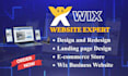 create wix website design,redesign wix website