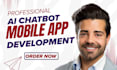 develop ai mobile app flutter app openai integration api development ios android