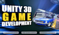 do 2d and 3d unity game development and mobile game development