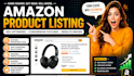 provide amazon listing optimization to grow your sales