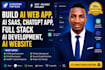 build ai web app, ai saas, chatgpt app, full stack ai development, ai website