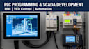 program plc and develop scada systems with vfd control