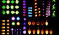 create pixel art vfx, magic effect, spell animation, particle effect, game asset