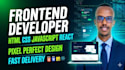 develop portfolio websites using HTML CSS javascript