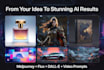 create advanced ai prompts for mid journey, flux dalle